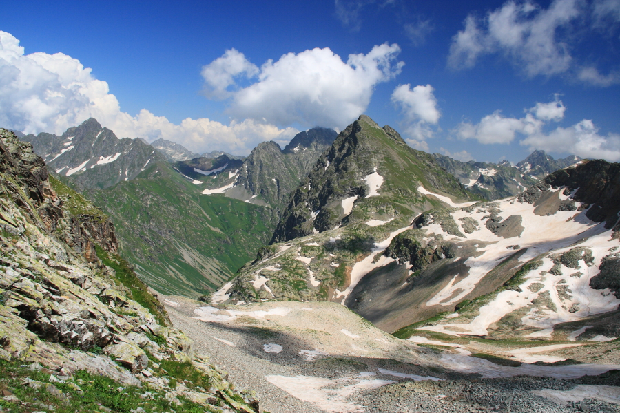 Пик Кардывач горный узел