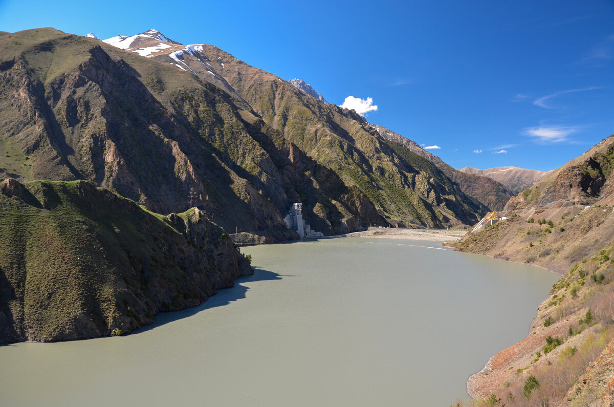 Зарамагское водохранилище северная осетия фото