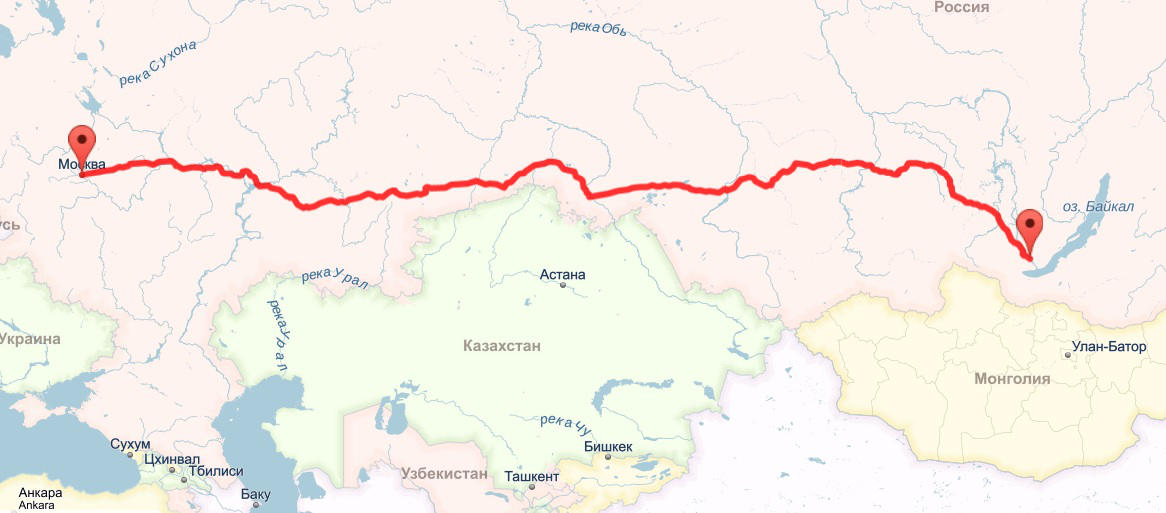 Улан удэ карта жд